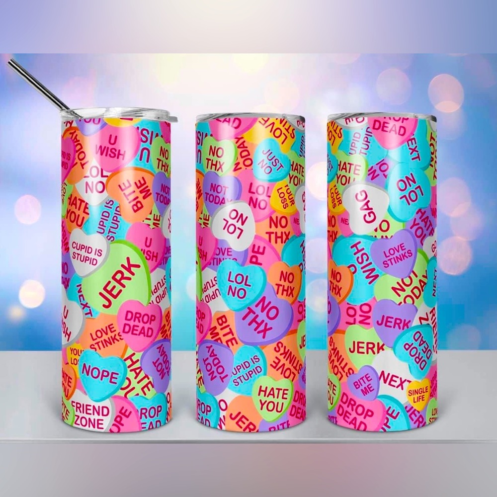 20oz Anti Valentines tumbler